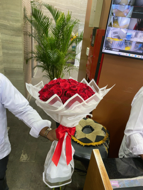 Buchon 50 Rosas Rojas